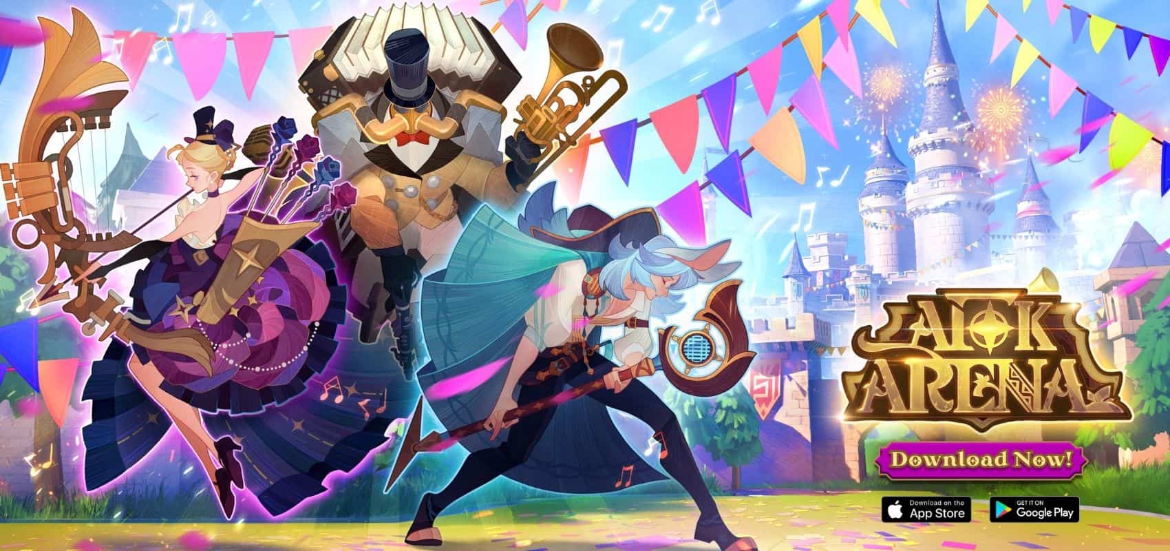 Summon a staggering 100 heroes to power up your team and celebrate the second anniversary of AFK Arena in style