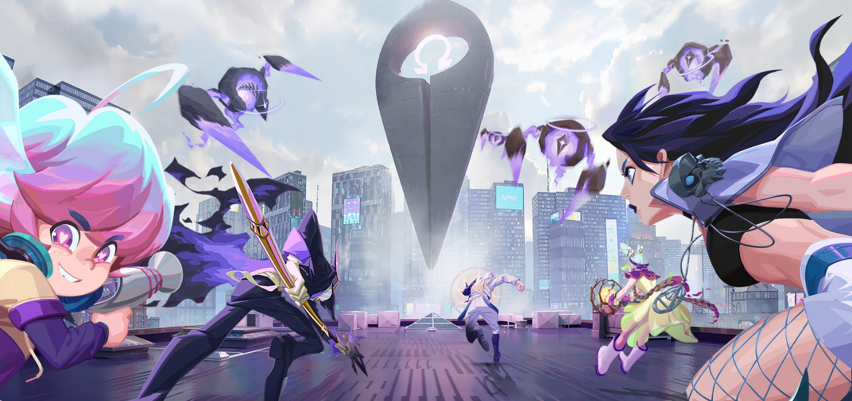 Stylish new pop-fantasy RPG Dislyte coming to iOS and Android