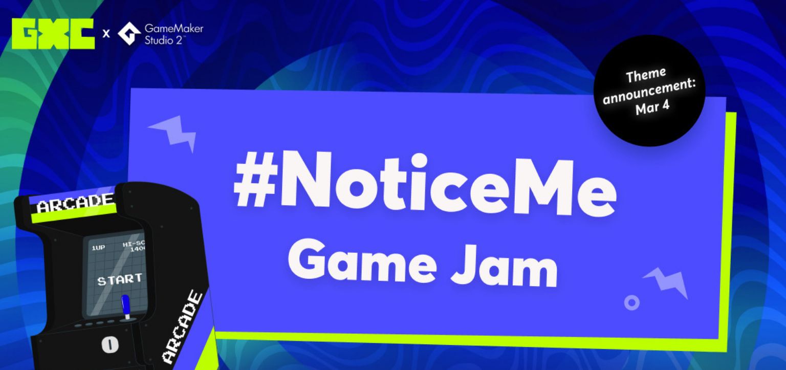 Join GameMaker’s latest game jam for a chance to become a part of gaming history and feature on a bespoke arcade cabinet