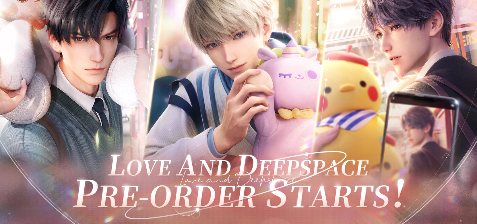 Love is within reach as pre-registration opens on iOS and Android for the otome game Love and Deepspace