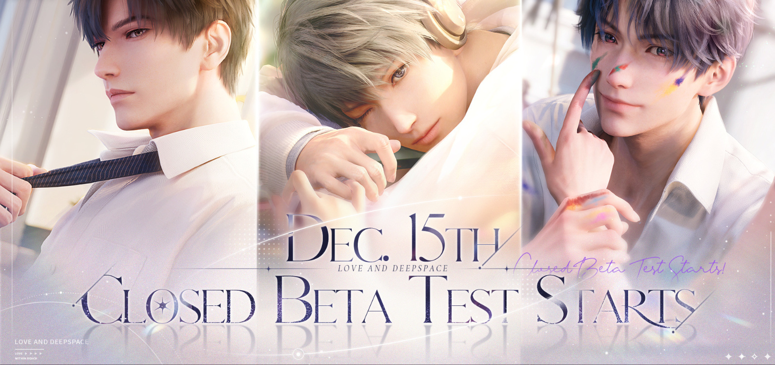 Love and Deepspace’s limited Android Regional closed beta test begins December 15th