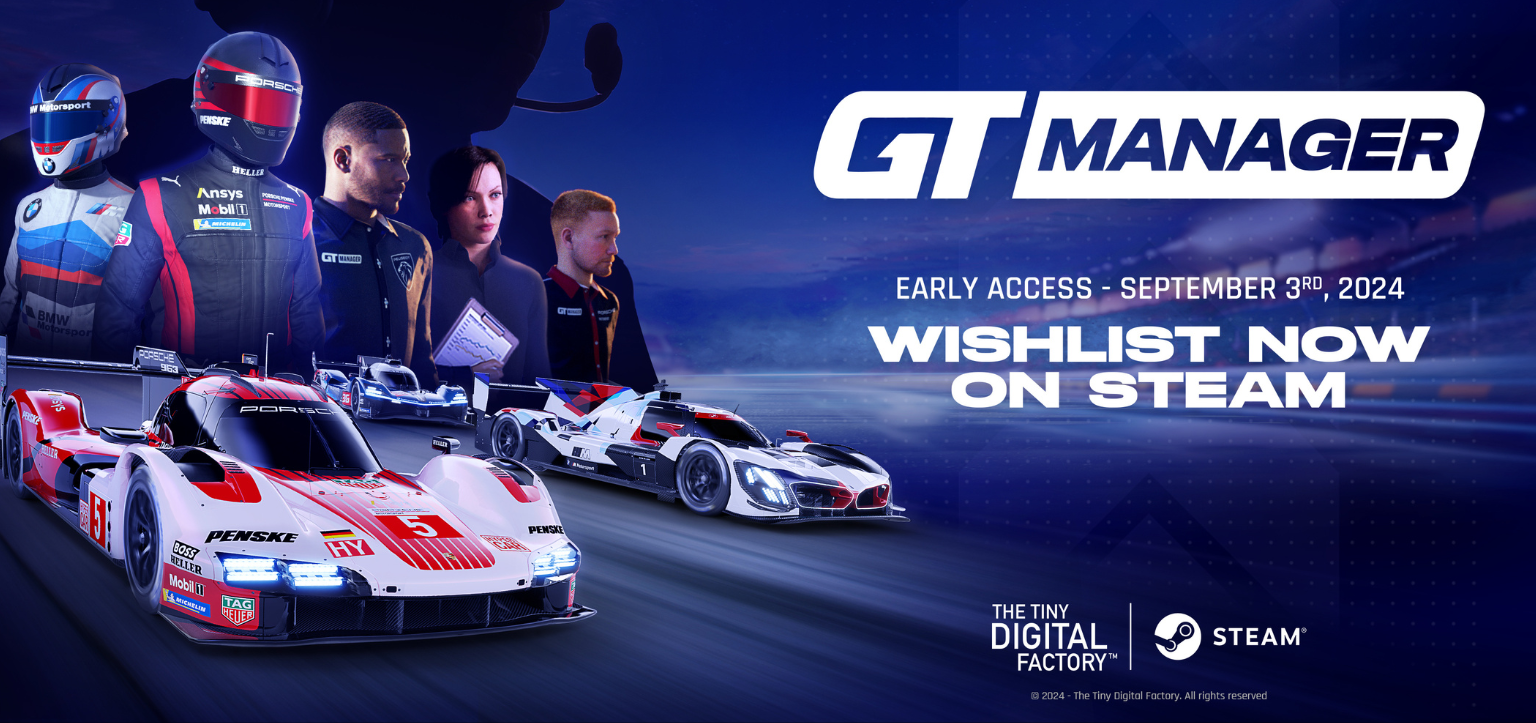 It’s lights out, and away we go as GT Manager drifts onto PC & Mac in September