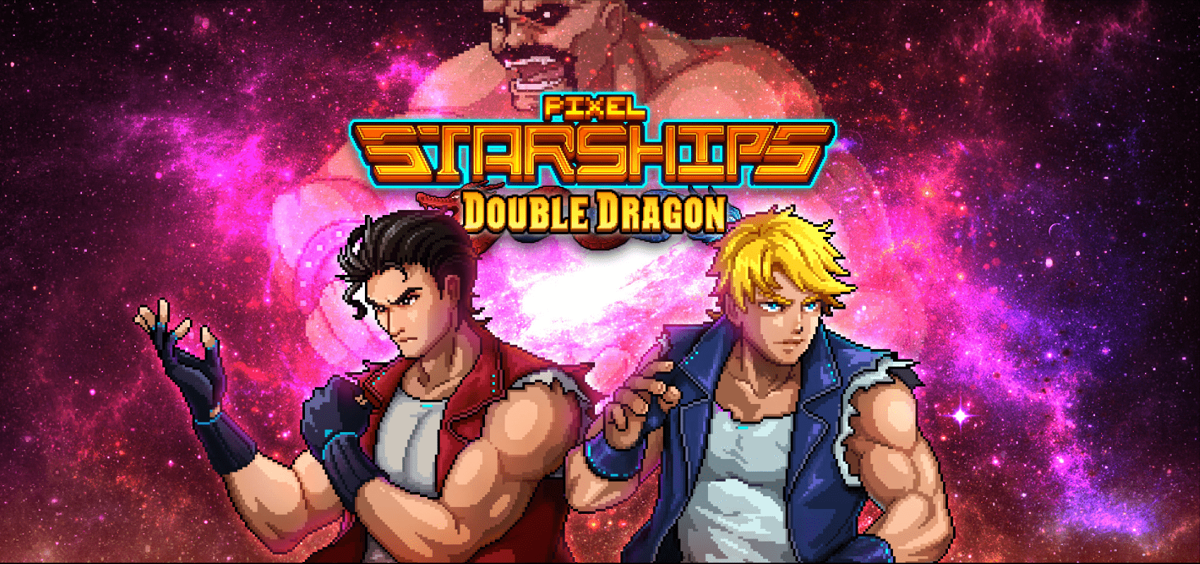 Legendary beat ‘em up franchise Double Dragon to team up with innovative 8-bit starship management MMORPG Pixel Starships