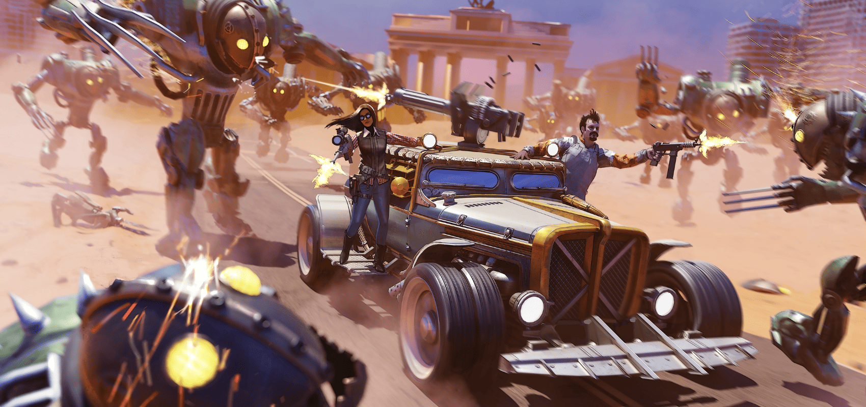 Driveloop brings mayhem-inducing vehicular combat to the Survivor-like genre as it roars onto Steam in 2025!