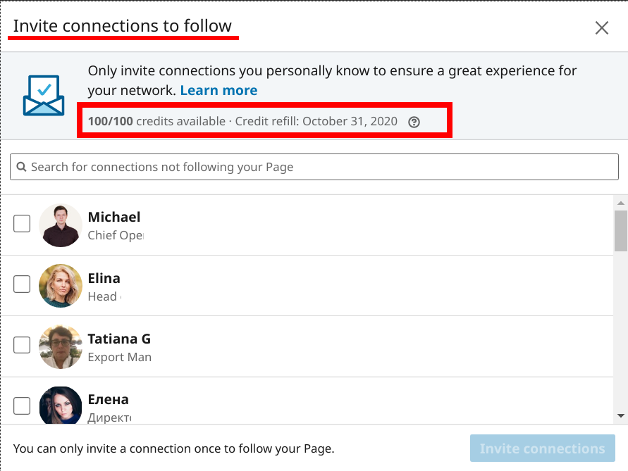 Grow Your Company LinkedIn Page