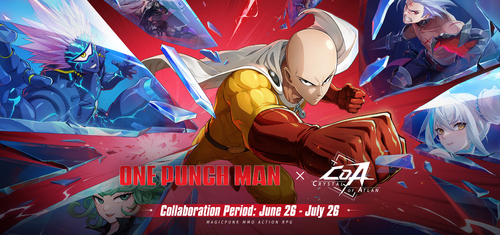 Crystal of Atlan x One-Punch Man Lights Up Summer Game Fest