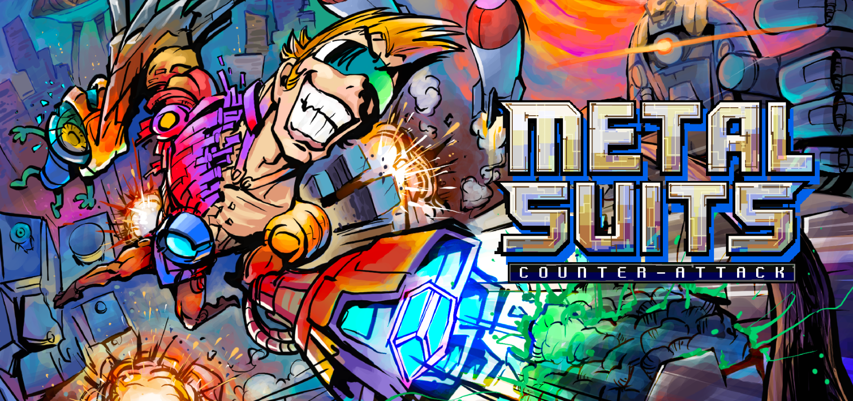 Metal Suits: Counter Attack adds Boss Rush mode and slashes price by 50% on all platforms