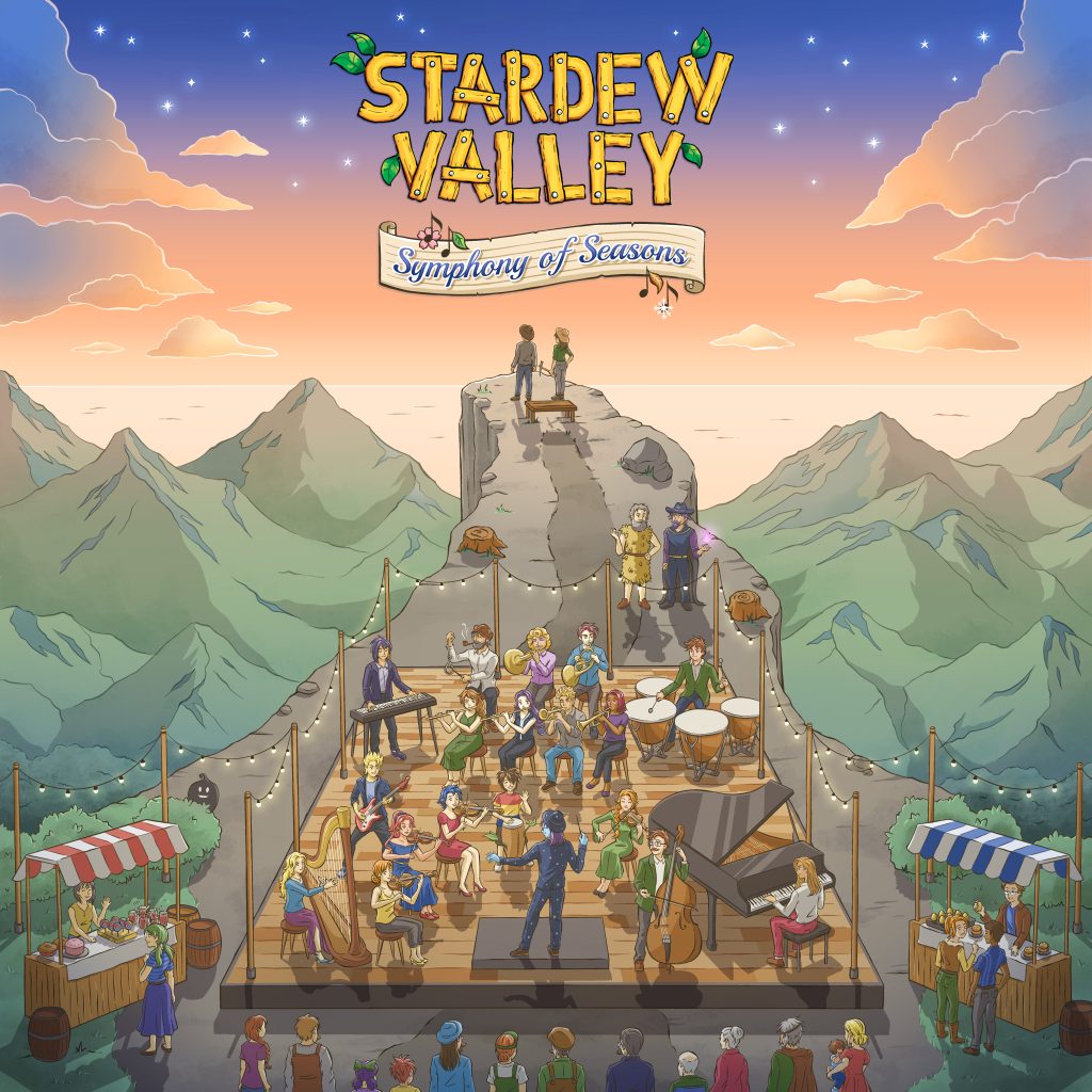 Stardew Valley Symphony of Seasons Key Art